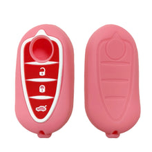 Load image into Gallery viewer, Car Remote Control Key Cover Holder Silicone For Alfa Romeo Giulietta Myth Junior 4C Romeo Mito Myth 159 GTO GTA Car Accessories