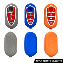 Load image into Gallery viewer, Car Remote Control Key Cover Holder Silicone For Alfa Romeo Giulietta Myth Junior 4C Romeo Mito Myth 159 GTO GTA Car Accessories