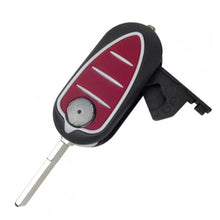 Load image into Gallery viewer, Car Remote Control Key Cover Holder Key Housing 3 Buttons Fit for Alfa Romeo Mito / Giulietta 159 GTA Car Accessories