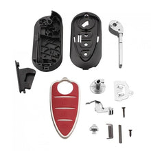 Load image into Gallery viewer, Car Remote Control Key Cover Holder Key Housing 3 Buttons Fit for Alfa Romeo Mito / Giulietta 159 GTA Car Accessories