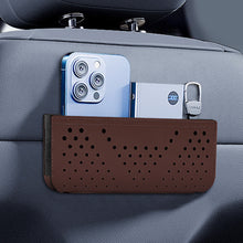 Load image into Gallery viewer, Car Net Storage Bag Car Mounted Mobile Phone Bill Card Holder Car General Storage Box Multi-Functional Storage Bag Hanging Bag