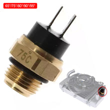 Load image into Gallery viewer, M16 65/75/80/90/95° Copper Motorcycle Water Temp Sensor Radiator Coolant Fan Water Temperature Thermostat Switch