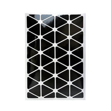 Load image into Gallery viewer, Motorcycle Helmets Invisible Triangle Black Reflective Stickers Simple And Effective Reflective Tape For Helmets Bikes