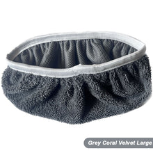 Load image into Gallery viewer, Thickened Elastic Band Flat Mop Pads Coral Fleece/Microfiber/Chenille Replacement Rotary Sweeper Mop Washable Wet Mopping Cloth for Floor Cleaning