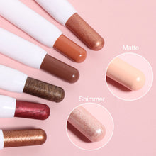 Load image into Gallery viewer, 12 Colors Shiny Facial Non-sticky Long-lasting Matte Pearl Liner Double-sided Eyeshadow Eyeliner