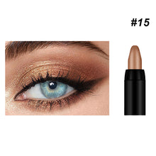Load image into Gallery viewer, 16 Colors Facial Multi-purpose Pearlescent Eyeliner Color Glitter Waterproof Long-Lasting Eye Makeup Silkworm Pen Liner