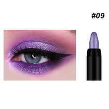 Load image into Gallery viewer, 16 Colors Facial Multi-purpose Pearlescent Eyeliner Color Glitter Waterproof Long-Lasting Eye Makeup Silkworm Pen Liner