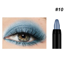 Load image into Gallery viewer, 16 Colors Facial Multi-purpose Pearlescent Eyeliner Color Glitter Waterproof Long-Lasting Eye Makeup Silkworm Pen Liner