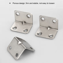 Load image into Gallery viewer, 20pcs Right Angle Thickened Fixed Bracket 90-degree Angle Bracket Fastener Chairs Bookshelves Doors Table Legs Tool Parts