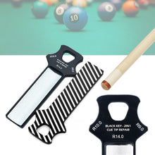 Load image into Gallery viewer, 1PC Billiard Cue Tip Repair Machine Cue Tip Arc Grinding Tool Long Strip Washboard Billiard Supplies