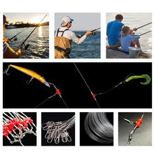 Load image into Gallery viewer, 6PCS Lure Leader Line Anti-Bite Nylon Wire High-Strength Fishing Gear For Baits And Hooks Fishing Accessories