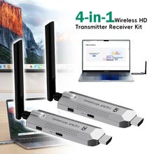 Load image into Gallery viewer, 1080P/60Hz Wireless Point-To-Point Enterprise-Level Screen Projector Computer Hdmi High-Definition Transmission Connector Video Conference Projector-G146