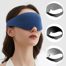Load image into Gallery viewer, 3D Sleep Eye Mask One Piece Home Sleep Light Blocking Long Eye Mask Air Travel Supplies