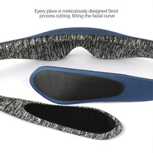 Load image into Gallery viewer, 3D Sleep Eye Mask One Piece Home Sleep Light Blocking Long Eye Mask Air Travel Supplies
