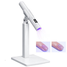 Load image into Gallery viewer, Hand Held Portable Nail Drying Lamp Nail Enhancement Mini Photo Therapy Lamp Household Nail Salon Rechargeable Nail Lamp
