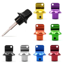 Load image into Gallery viewer, Universal Aluminum Alloy Motorcycle Key Cover Decorative Key Head Cover Lock Motor Key Head Mouldings Electric Key Retrofit Accessories