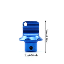 Load image into Gallery viewer, Universal Aluminum Alloy Motorcycle Key Cover Decorative Key Head Cover Lock Motor Key Head Mouldings Electric Key Retrofit Accessories