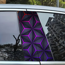 Load image into Gallery viewer, 2Pcs Car Stickers B Pillar Center Column Covers DIY Scratch Resistant Decoration Sticker Waterproof