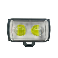 Load image into Gallery viewer, Motorcycle LED Spotlights with Short Three Sided Lenses High Low Beam Headlights External for Electric Vehicle Light