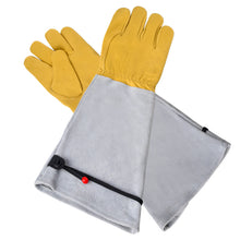 Load image into Gallery viewer, Outdoor Long Work Gloves Cut Resistance Stab-Proof Gardening Gloves Heat Resistant Wear Resistant Labor Protective Gloves Comfortable Breathable Sheepskin Gloves