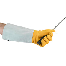 Load image into Gallery viewer, Outdoor Long Work Gloves Cut Resistance Stab-Proof Gardening Gloves Heat Resistant Wear Resistant Labor Protective Gloves Comfortable Breathable Sheepskin Gloves