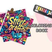 Load image into Gallery viewer, Joint Street Graffiti Colouring Book 20 Pages Adult Picture Book