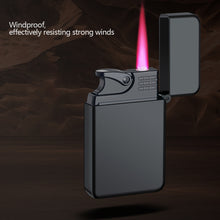 Load image into Gallery viewer, Windproof Waterproof Metal Lighter Noctilucent Red Fire Direct Cigar Lighter Men Smoke Accessoires
