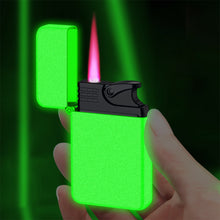 Load image into Gallery viewer, Windproof Waterproof Metal Lighter Noctilucent Red Fire Direct Cigar Lighter Men Smoke Accessoires