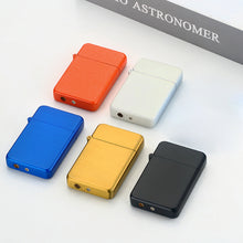 Load image into Gallery viewer, Windproof Waterproof Metal Lighter Noctilucent Red Fire Direct Cigar Lighter Men Smoke Accessoires