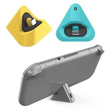 Load image into Gallery viewer, Portable Charging Dock for Nintendo Switch Lite Type C Charger Base Stand Charger Base Stand Charging Dock Switch