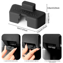 Load image into Gallery viewer, Universal Silicone Car OBD Cover Lock Waterproof Lid OBD Protector Sleeve