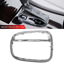 Load image into Gallery viewer, Car Center Shifter Trim Cover Shift Gear Cover Panel Trim Frame for Mercedes Benz C Class W203 2032671988 -2007