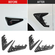 Load image into Gallery viewer, 2Pcs Car Side Camera Protection Covers Kit Decoration Sticker Car Modification Accessories for Tesla Model 3 Moel Y 2018-2023