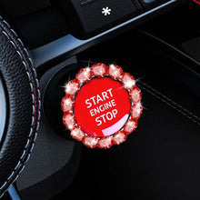 Load image into Gallery viewer, Rhinestone Car Start Ignition Engine Button Diamonds Ring Ignition Ring Design Ignition Decoration