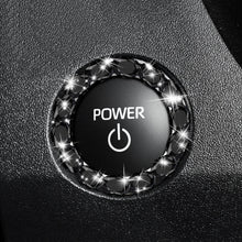 Load image into Gallery viewer, Rhinestone Car Start Ignition Engine Button Diamonds Ring Ignition Ring Design Ignition Decoration