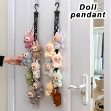 Load image into Gallery viewer, For Labubu Stuffed Plush Toy Wall Door Cabinet Organizer With Hanging Hooks Hanging Toy Organizer