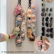 Load image into Gallery viewer, For Labubu Stuffed Plush Toy Wall Door Cabinet Organizer With Hanging Hooks Hanging Toy Organizer