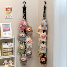 Load image into Gallery viewer, For Labubu Stuffed Plush Toy Wall Door Cabinet Organizer With Hanging Hooks Hanging Toy Organizer