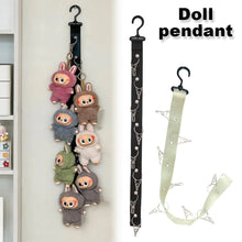Load image into Gallery viewer, For Labubu Stuffed Plush Toy Wall Door Cabinet Organizer With Hanging Hooks Hanging Toy Organizer