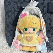 Load image into Gallery viewer, 1Pc Mystery Box Storage Case Anime Ornaments Mystery Box Organizer Box Square Plush Dolls Display Bag With Keychain