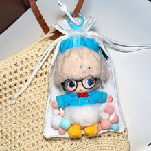 Load image into Gallery viewer, 1Pc Mystery Box Storage Case Anime Ornaments Mystery Box Organizer Box Square Plush Dolls Display Bag With Keychain