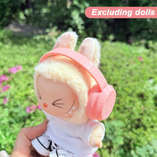 Load image into Gallery viewer, Miniature Headset for 17cm Labubu Dolls Cute DIY Doll Clothes Fashion Accessories Lovely Outfit Gifts for Girls Friends