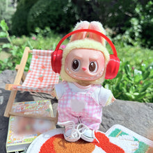 Load image into Gallery viewer, Miniature Headset for 17cm Labubu Dolls Cute DIY Doll Clothes Fashion Accessories Lovely Outfit Gifts for Girls Friends