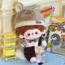 Load image into Gallery viewer, For 20cm Cotton Doll Baby Clothes Cute Summer Dress Bag Set Cute Toy Doll Dress Up Accessories