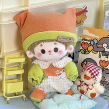 Load image into Gallery viewer, For 20cm Cotton Doll Baby Clothes Cute Summer Dress Bag Set Cute Toy Doll Dress Up Accessories