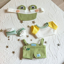Load image into Gallery viewer, For 20cm Cotton Doll Baby Clothes Cute Summer Dress Bag Set Cute Toy Doll Dress Up Accessories