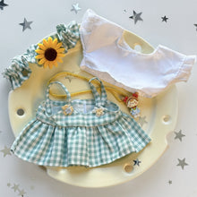 Load image into Gallery viewer, For 20cm Cotton Doll Baby Clothes Cute Summer Dress Bag Set Cute Toy Doll Dress Up Accessories