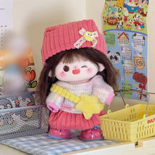Load image into Gallery viewer, For 20cm Cotton Doll Baby Clothes Cute Summer Dress Bag Set Cute Toy Doll Dress Up Accessories