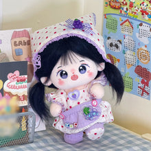 Load image into Gallery viewer, For 20cm Cotton Doll Baby Clothes Cute Summer Dress Bag Set Cute Toy Doll Dress Up Accessories