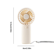 Load image into Gallery viewer, Mini Fan Portable Convenient Creative Small Fan Handheld Pocket Hand-held Fan Lightweight Adjustable Cute Small Fan Student Gift